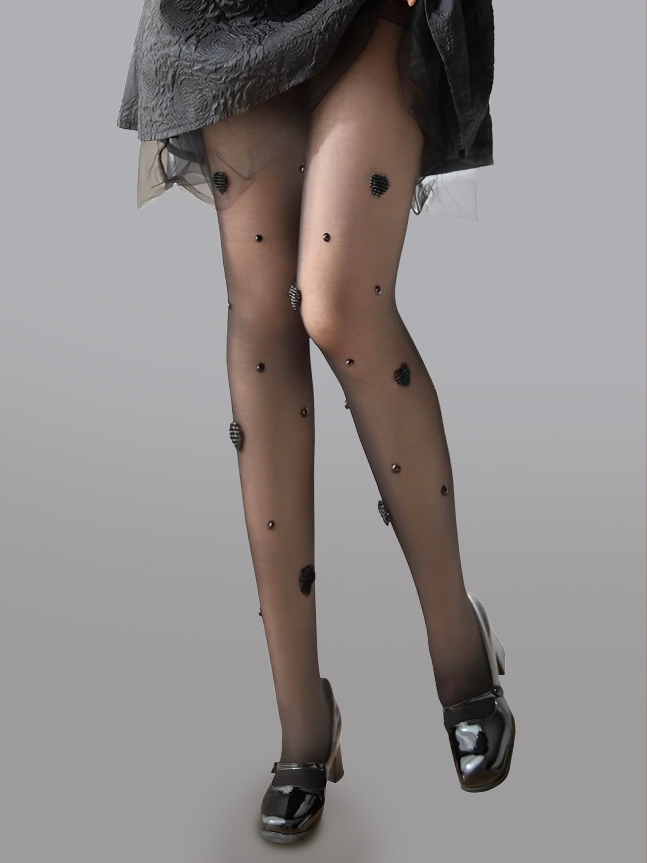 Sexy Sheer Mesh Tights For Seductive Lingerie Looks Hello.LA.Girl