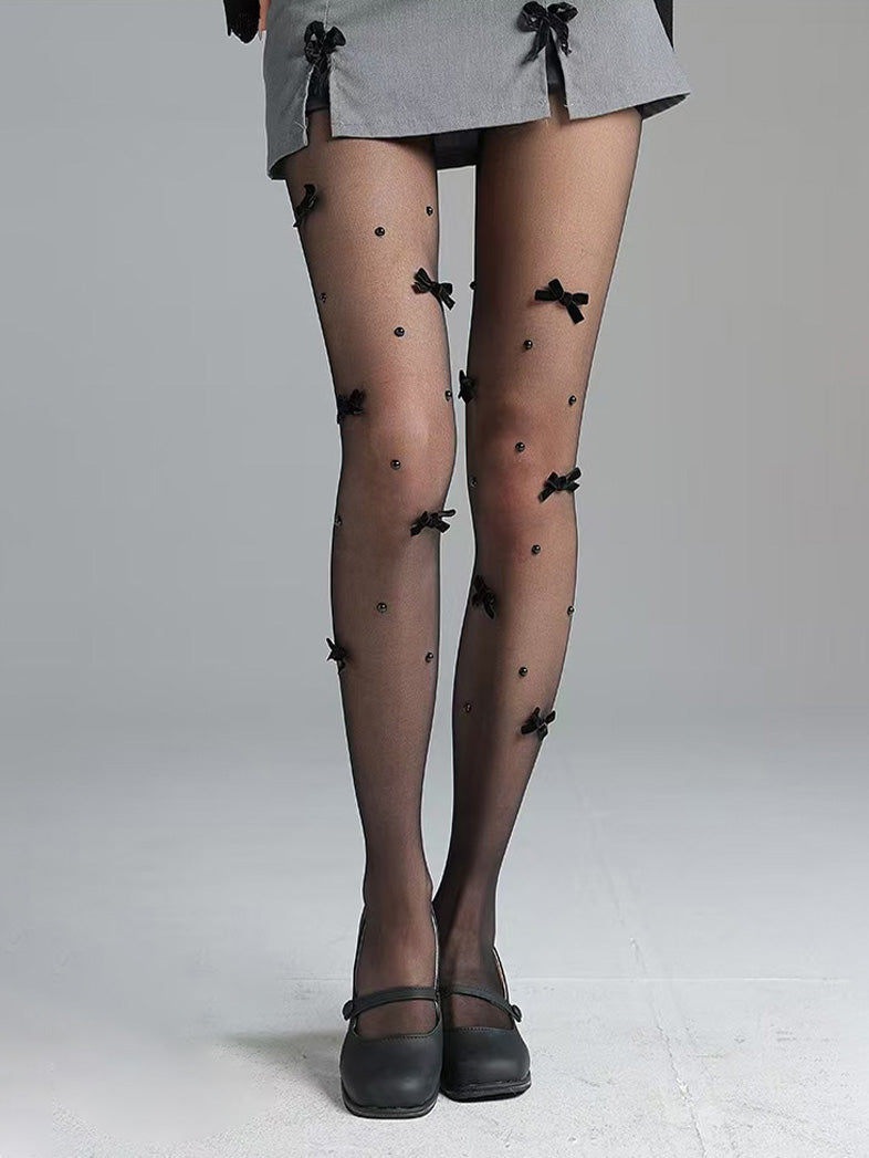 Sexy Sheer Mesh Tights For Seductive Lingerie Looks Hello.LA.Girl