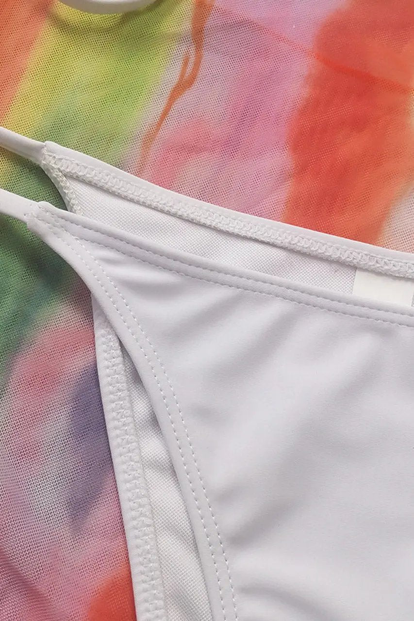 3wishes.com Apparel & Accessories > Lingerie - 3wishes Neon Bikini: UV Sun Protection & Comfort - Premium Quality 3wishes.com