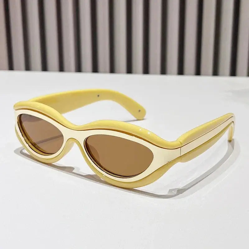 New Fashion Oval Cat Eye Sunglasses for Stylish Women - Love Salve 