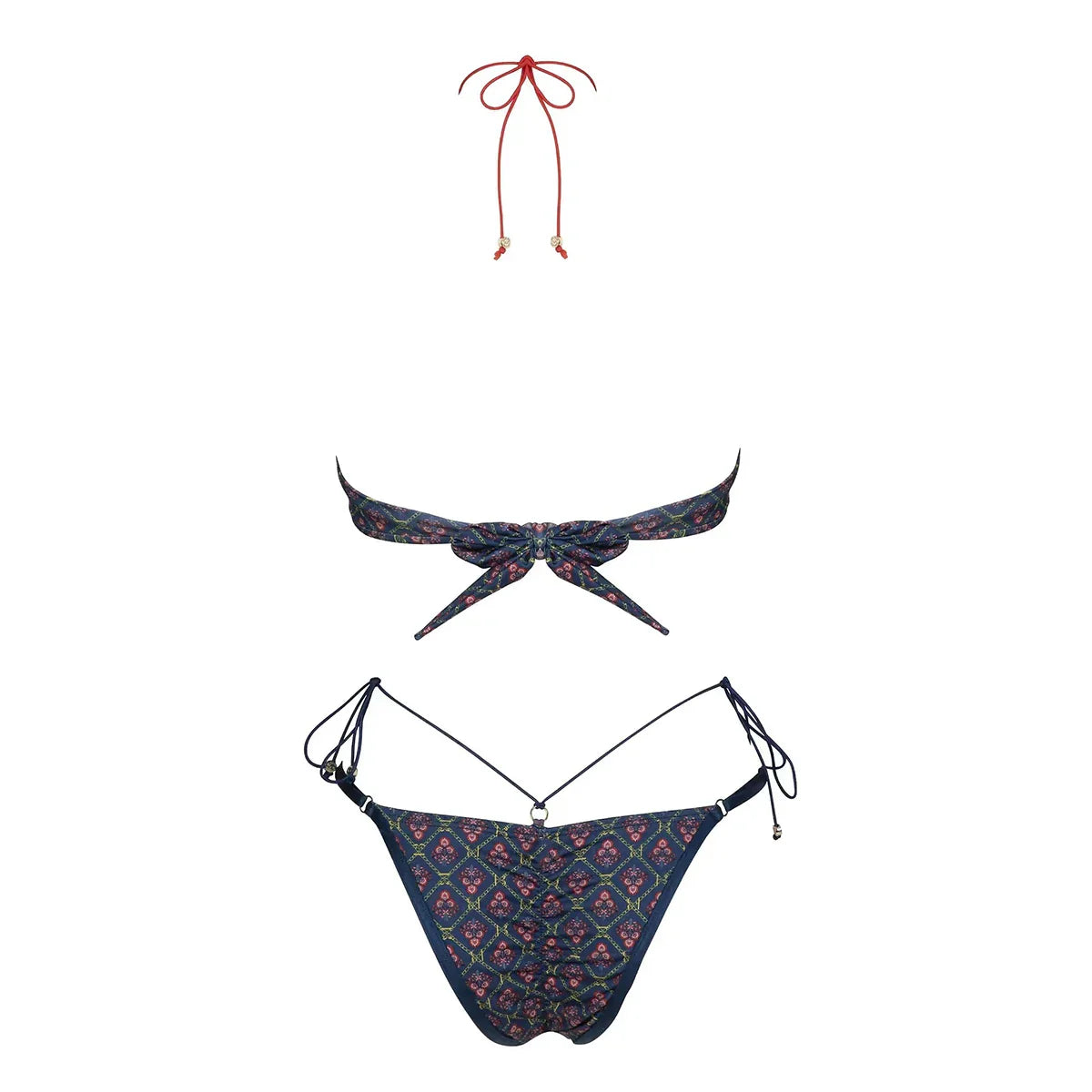 Christie Allie Two Piece Swimsuit for Summer Fun - Love Salve 