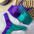  Purple/green
