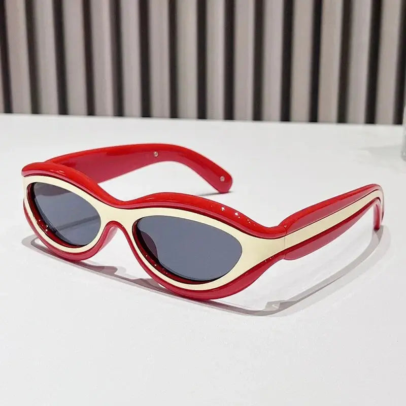 New Fashion Oval Cat Eye Sunglasses for Stylish Women - Love Salve 
