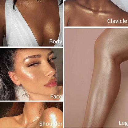 Liquid Highlighter Body Shimmer for Radiant Skin Shine - Love Salve 