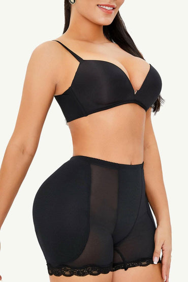 Scalloped lace shaping shorts - full size - Love Salve 
