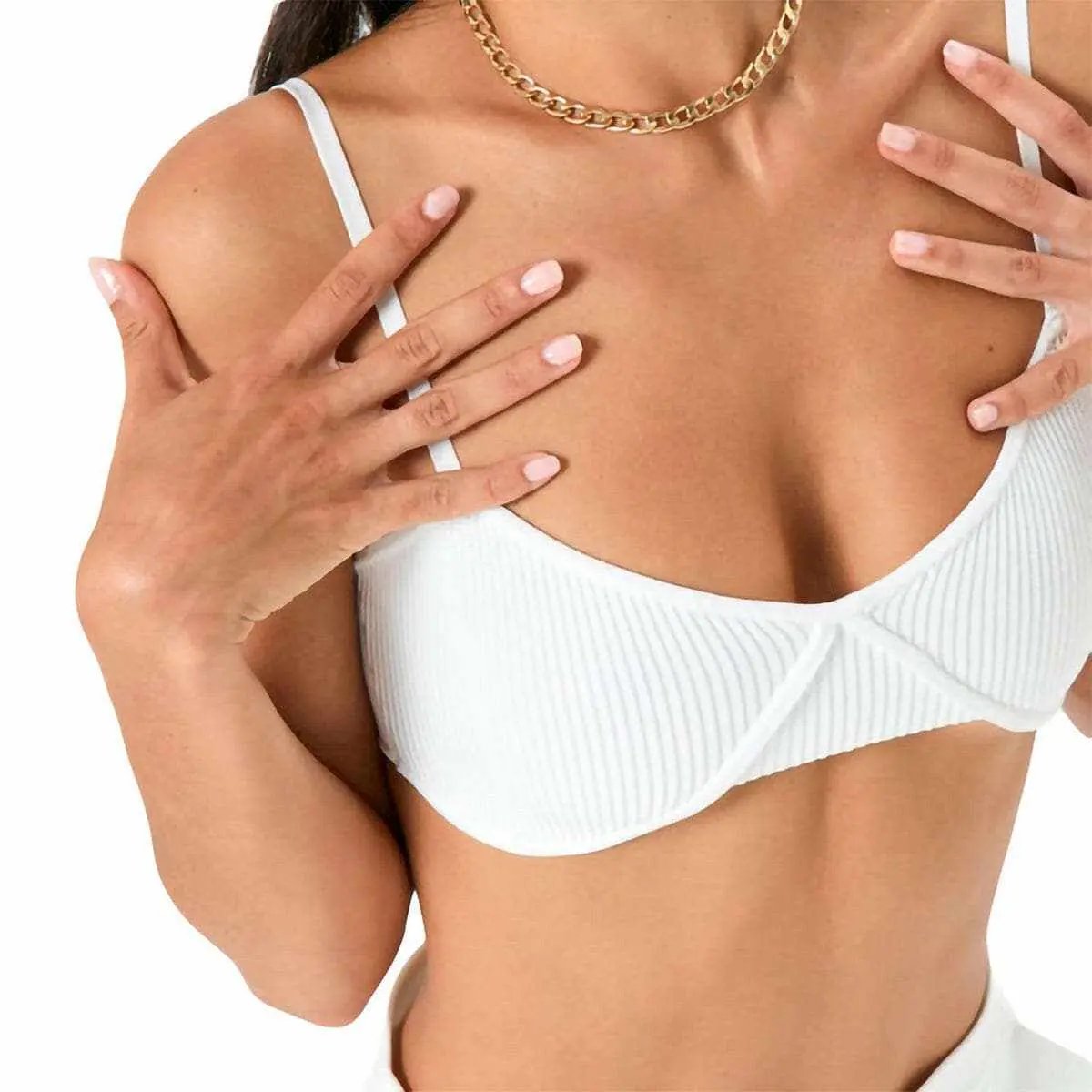 Scoop neck comfort bra - adjustable straps - Love Salve 