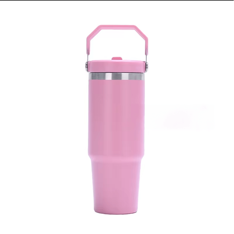 Tumbler with Flip up Straw  30 oz MM
