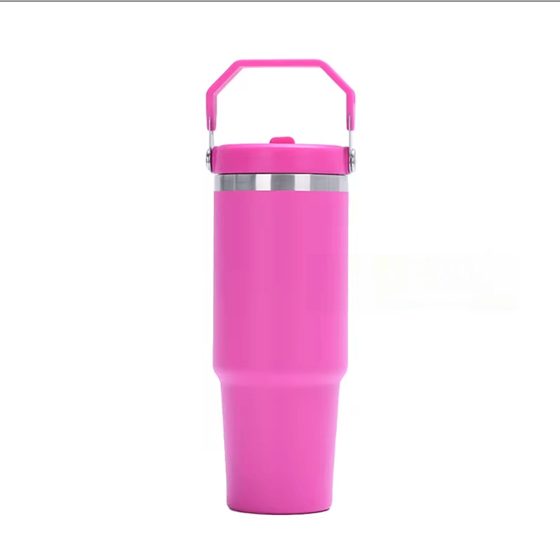 Tumbler with Flip up Straw  30 oz MM