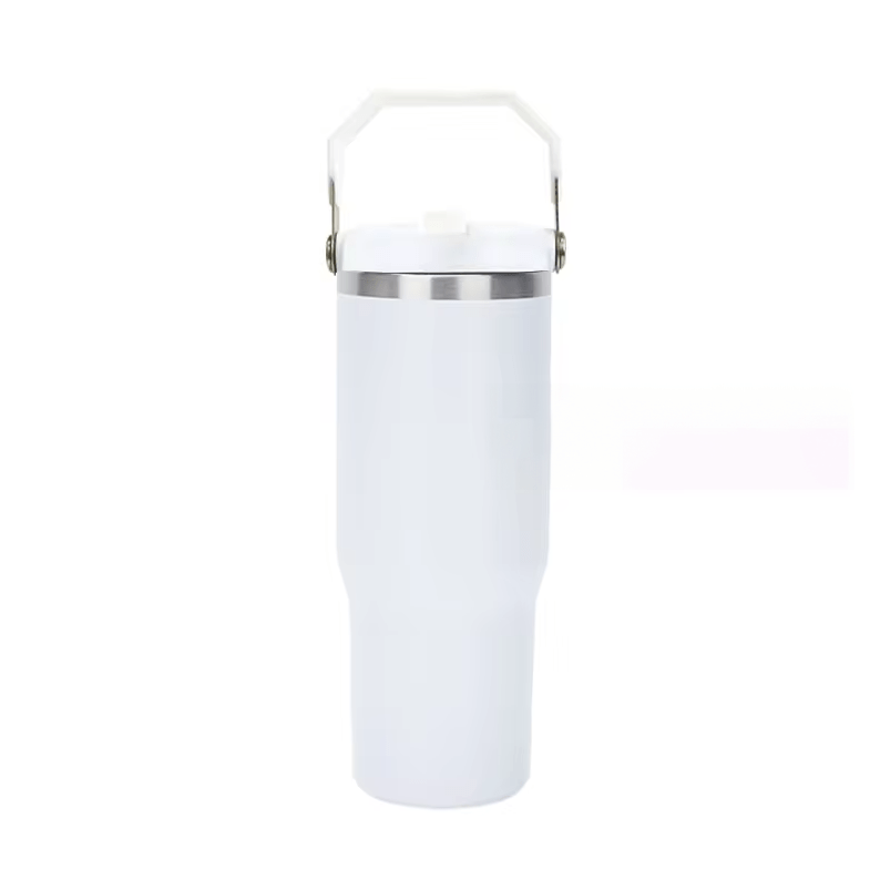 Tumbler with Flip up Straw  30 oz MM