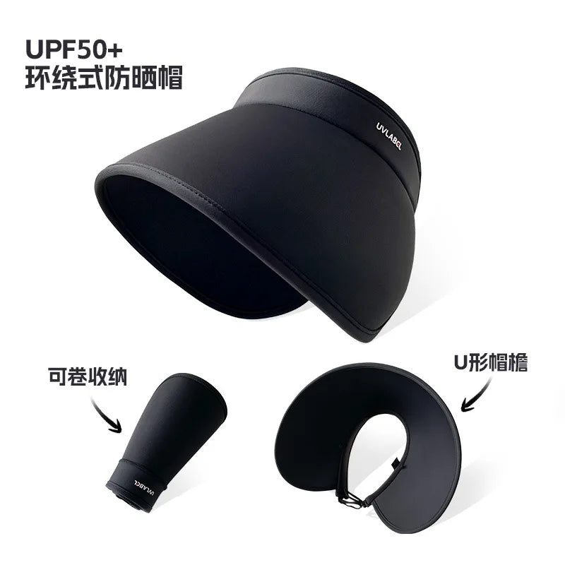 Summer Wide Brim Floppy Visor Hats for Sun Protection - Love Salve 