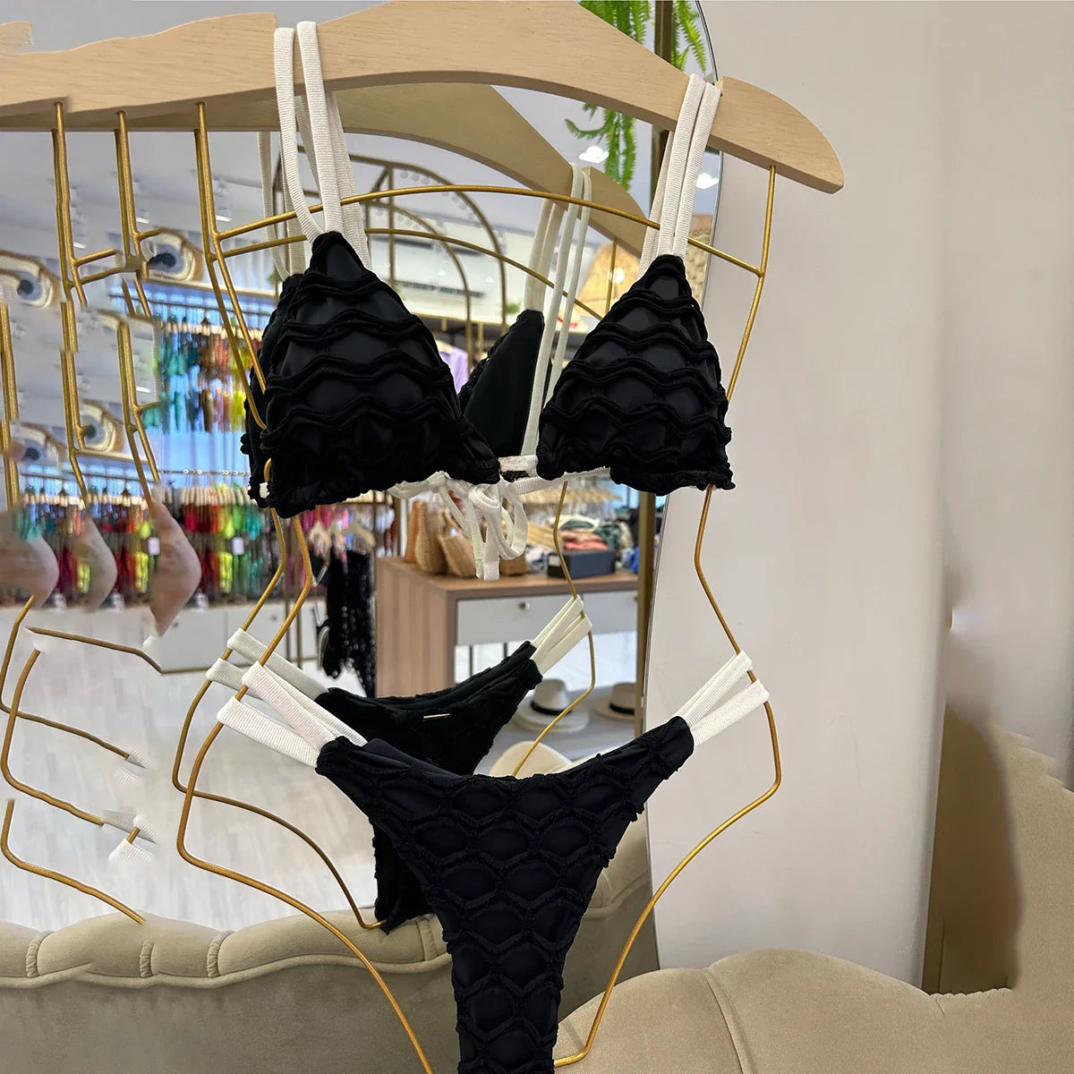 Ibiza Three Piece Swimwear for Stylish Summer Days - Love Salve 