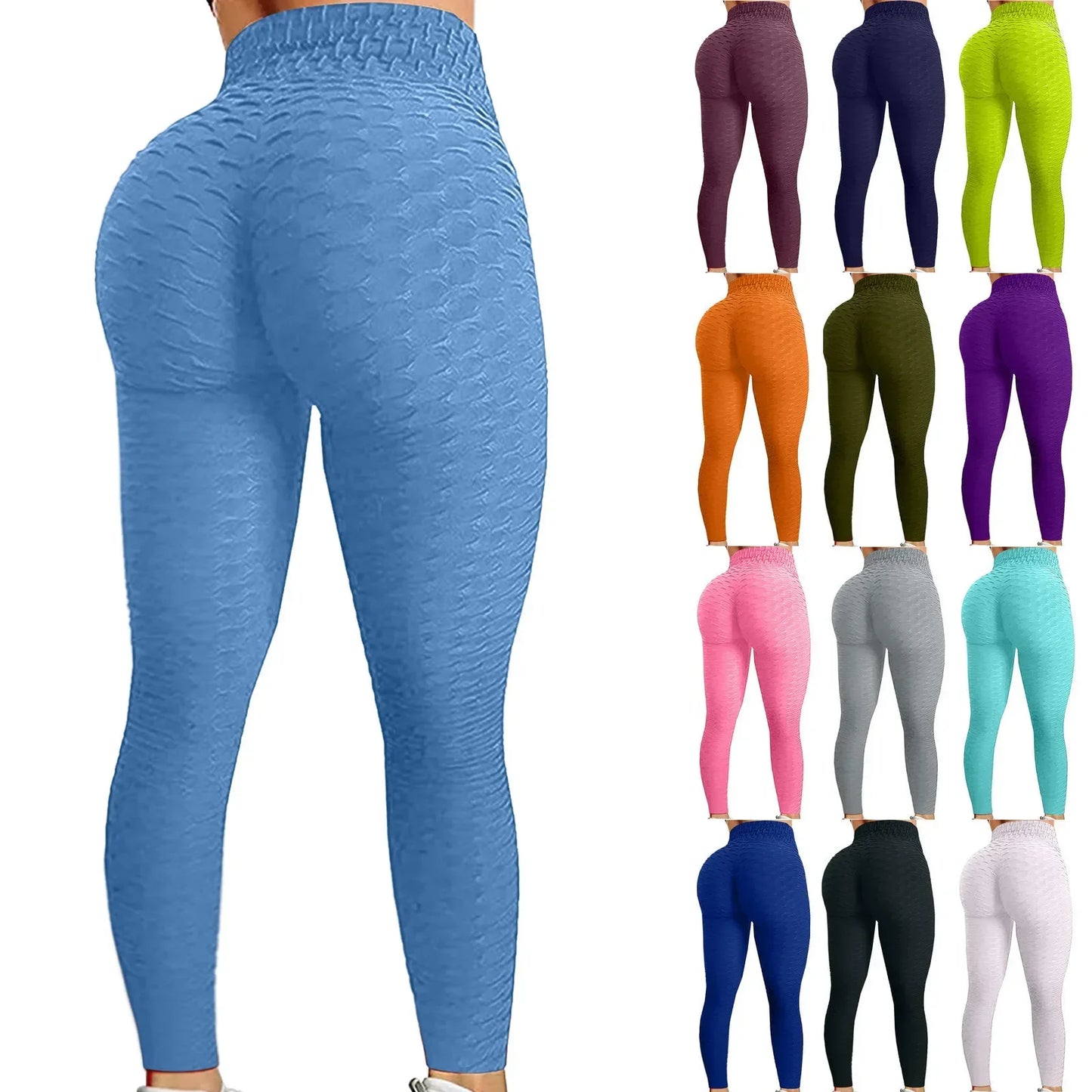 High Performance Sports Tights Yoga Pants with Butt Lifting Effect