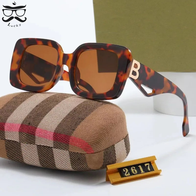 Luxury Retro Large Frame Sunglasses for Stylish Women