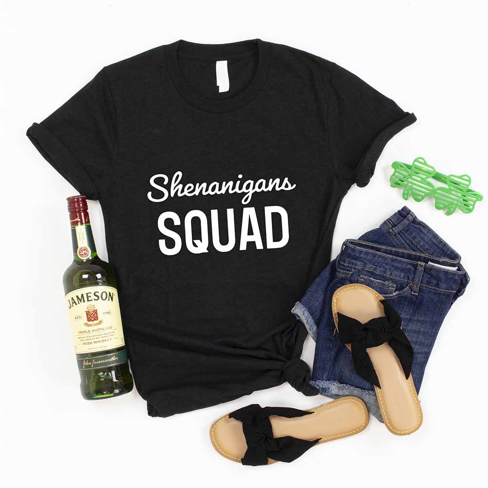 Shenanigans St. Patty's Squad Tee Adorb.co