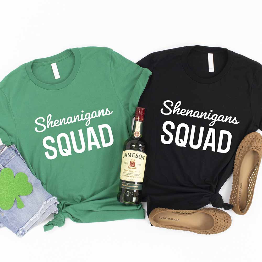 Shenanigans St. Patty's Squad Tee Adorb.co