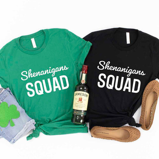 Shenanigans St. Patty's Squad Tee Adorb.co