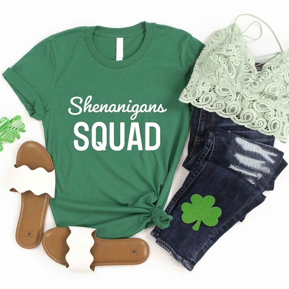 Shenanigans St. Patty's Squad Tee Adorb.co