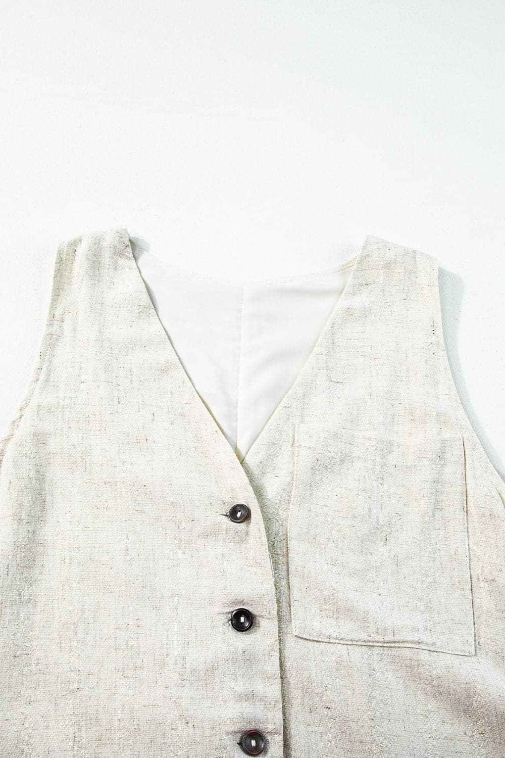 Sheer v-neck sleeveless romper - Love Salve 