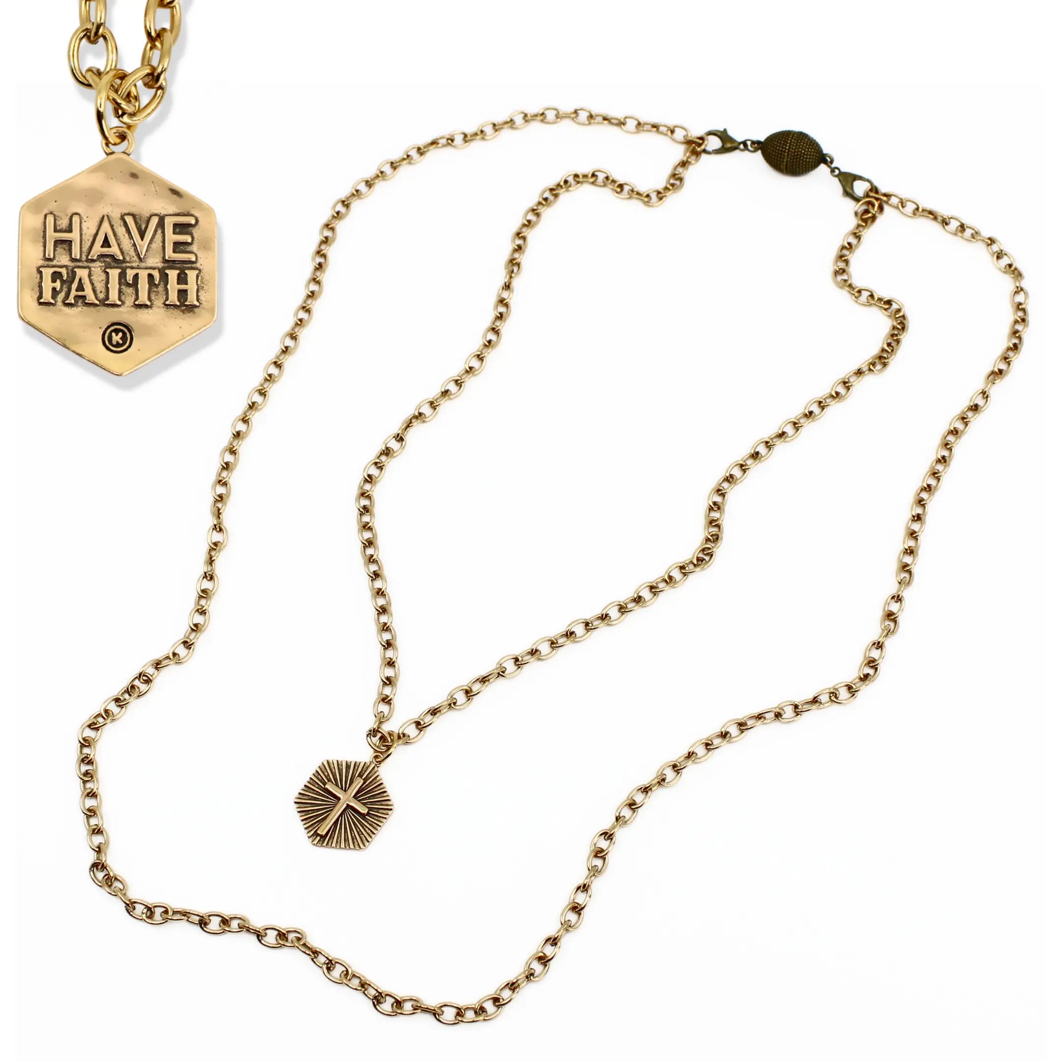 Have Faith Essential Necklace Katia Designs