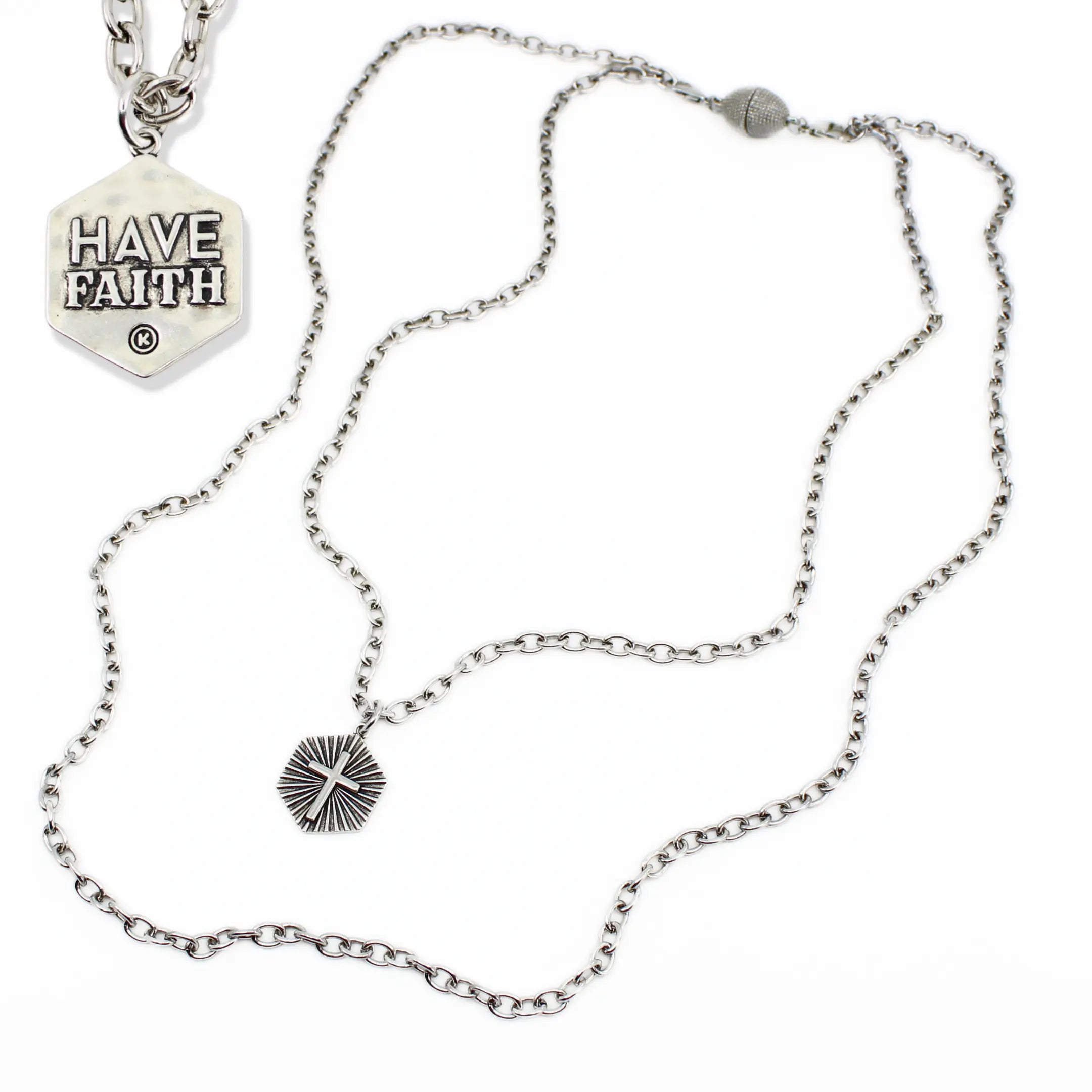 Have Faith Essential Necklace Katia Designs