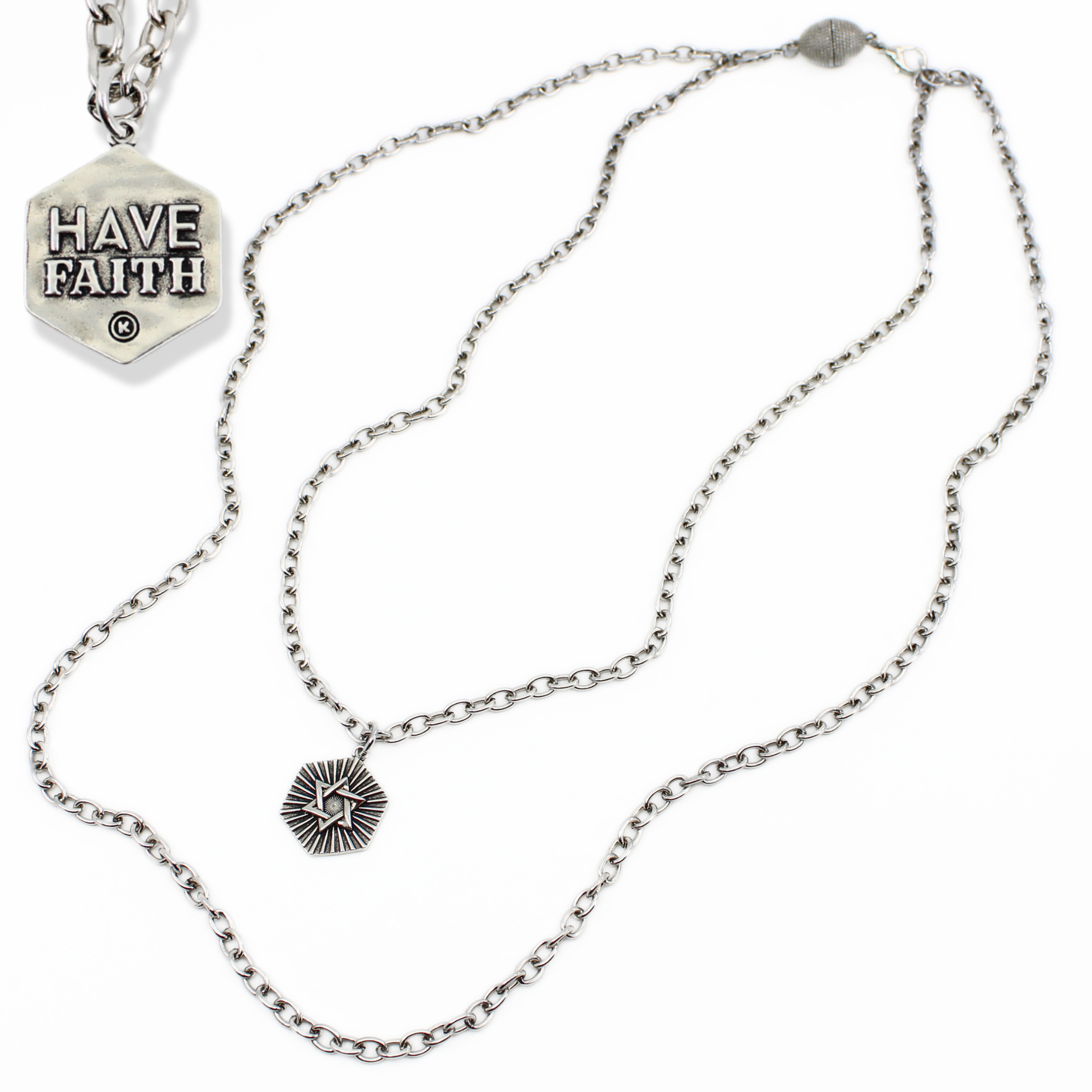 Have Faith Essential Necklace Katia Designs