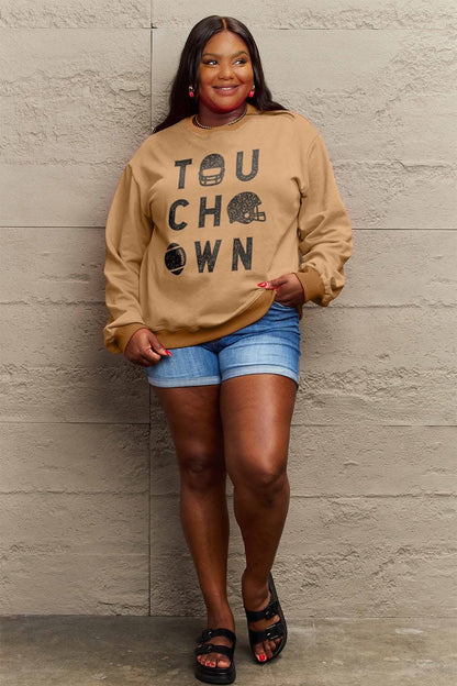 Simply Love Touchdown Sweatshirt 