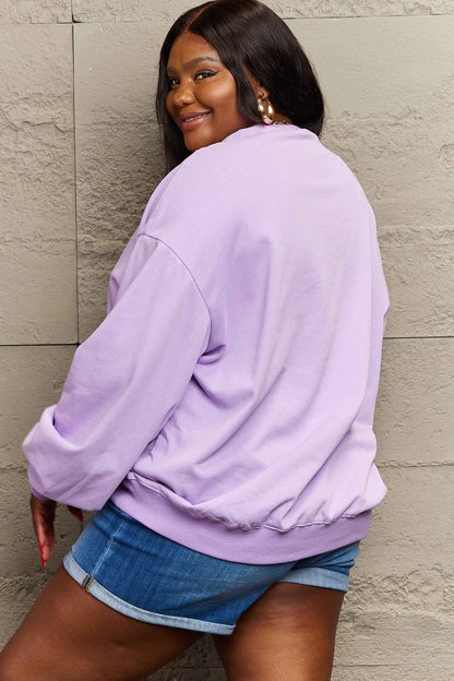 Simply Love fall graphic sweatshirt 
