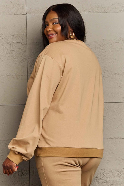 Simply Love fall graphic sweatshirt 