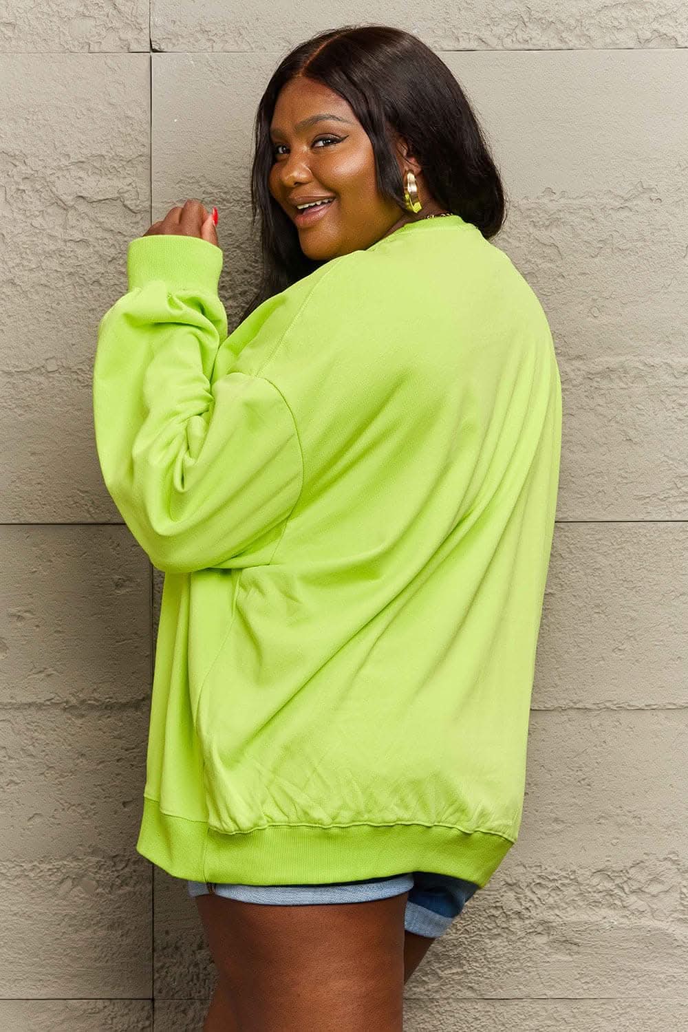 Simply Love fall graphic sweatshirt 