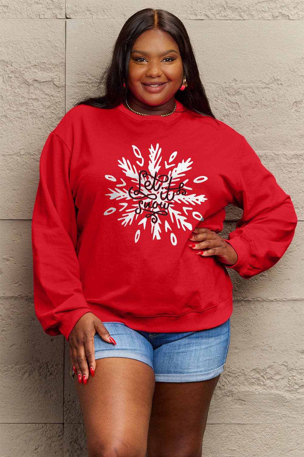 Simply Love festive sweatshirt - Love Salve 