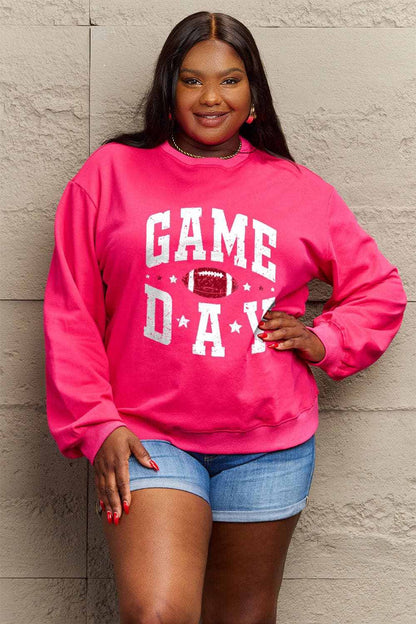 Simply Love game day sweatshirt - Love Salve 