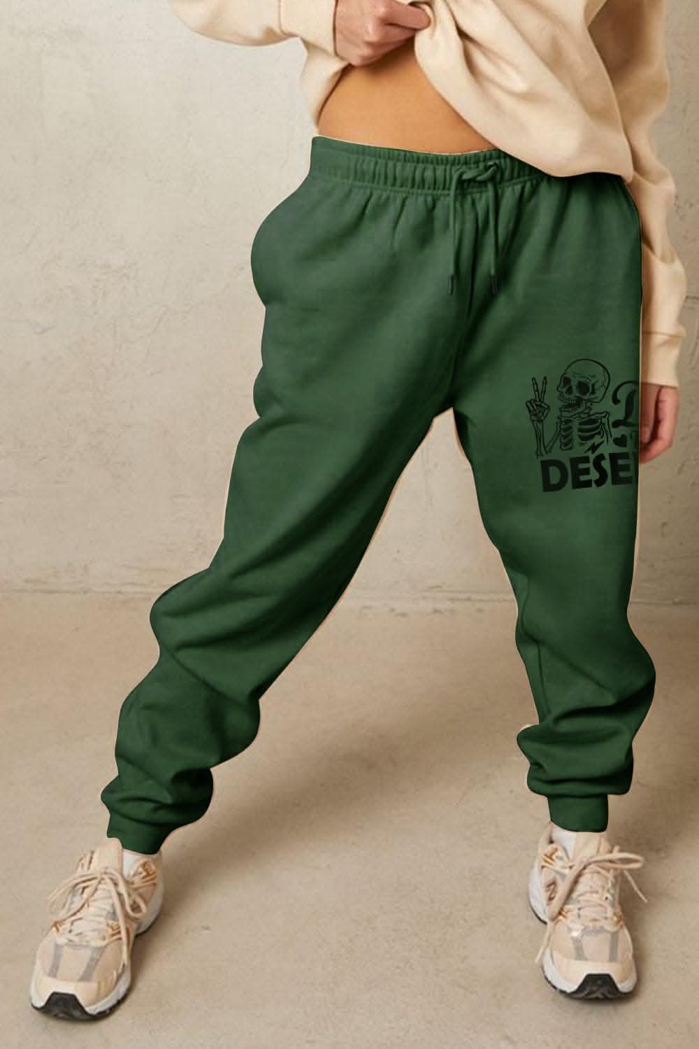 Simply Love graphic sweatpants 