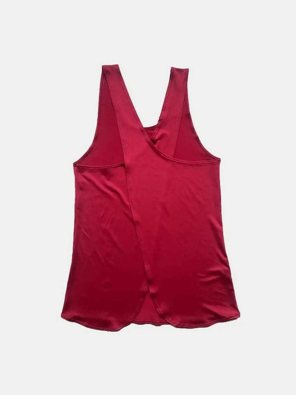 Sleek crisscross workout tank - Love Salve 