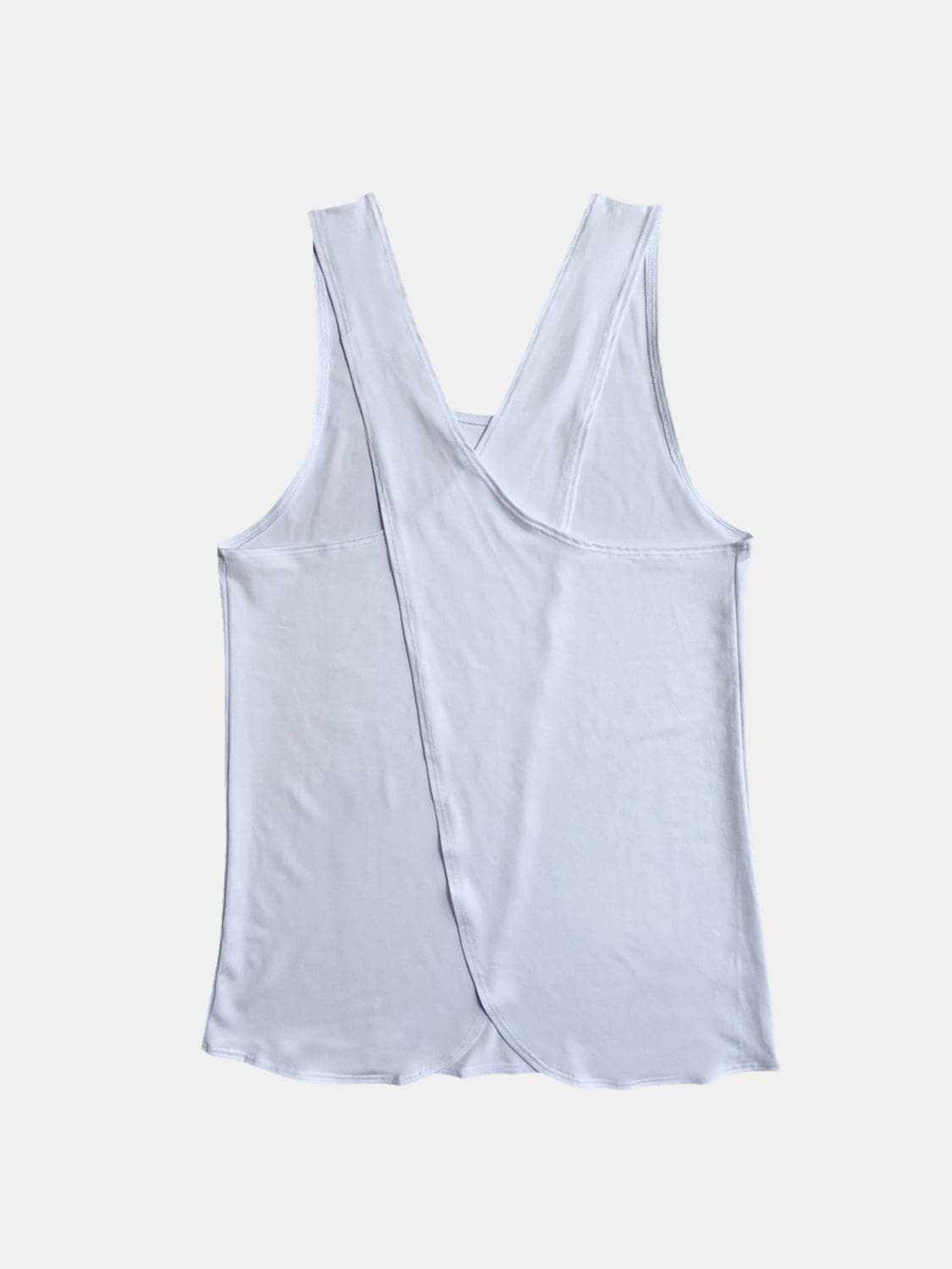 Sleek crisscross workout tank - Love Salve 