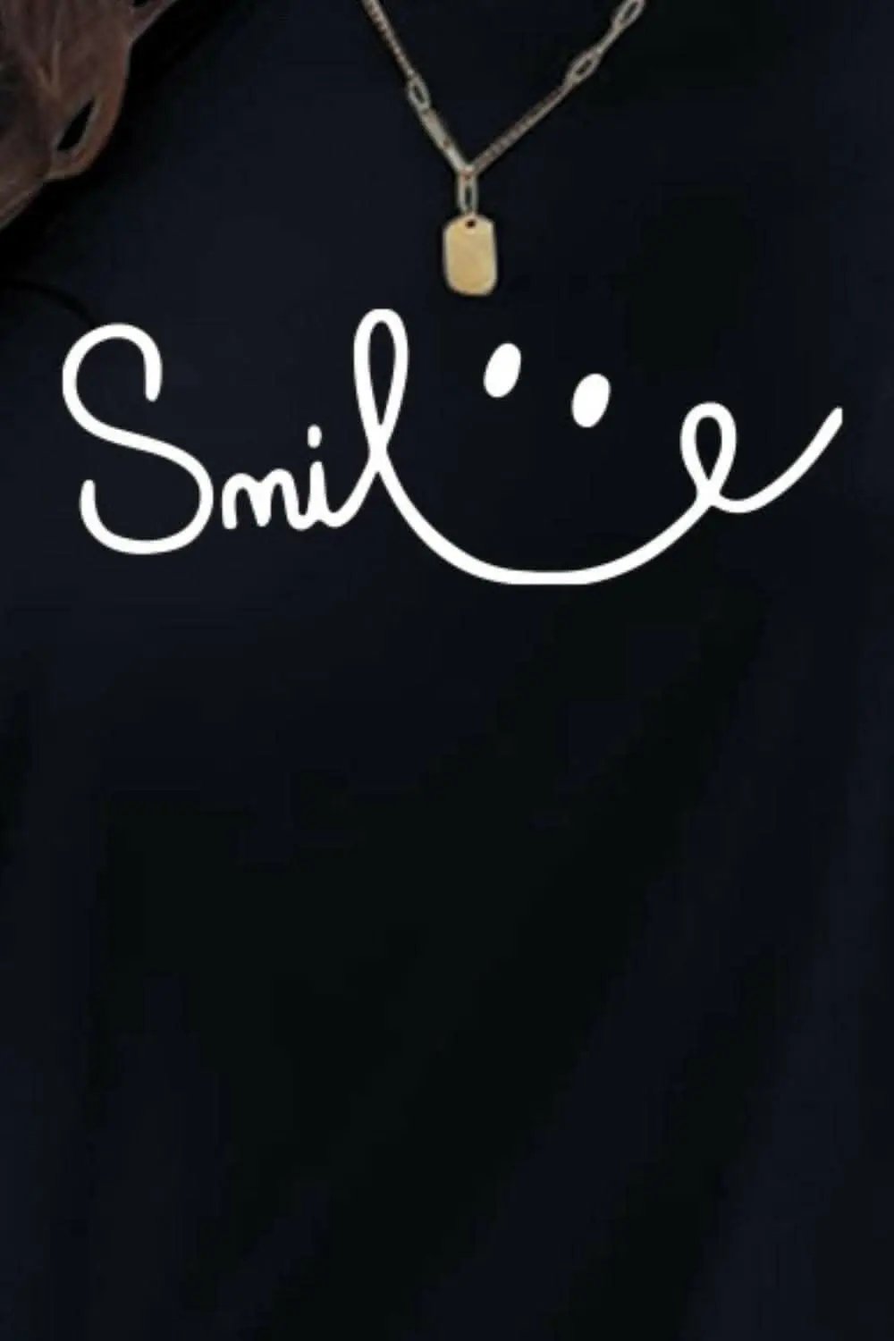 Smile short sleeve tee - comfy fit - Love Salve 