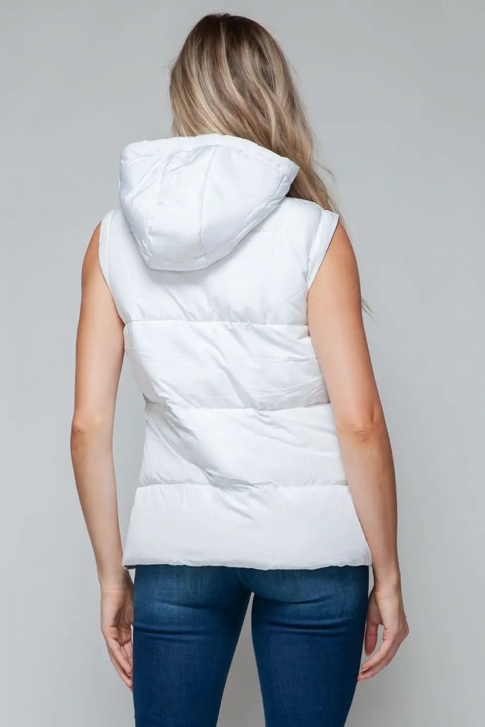 Snobbish hooded vest with pockets - Love Salve 