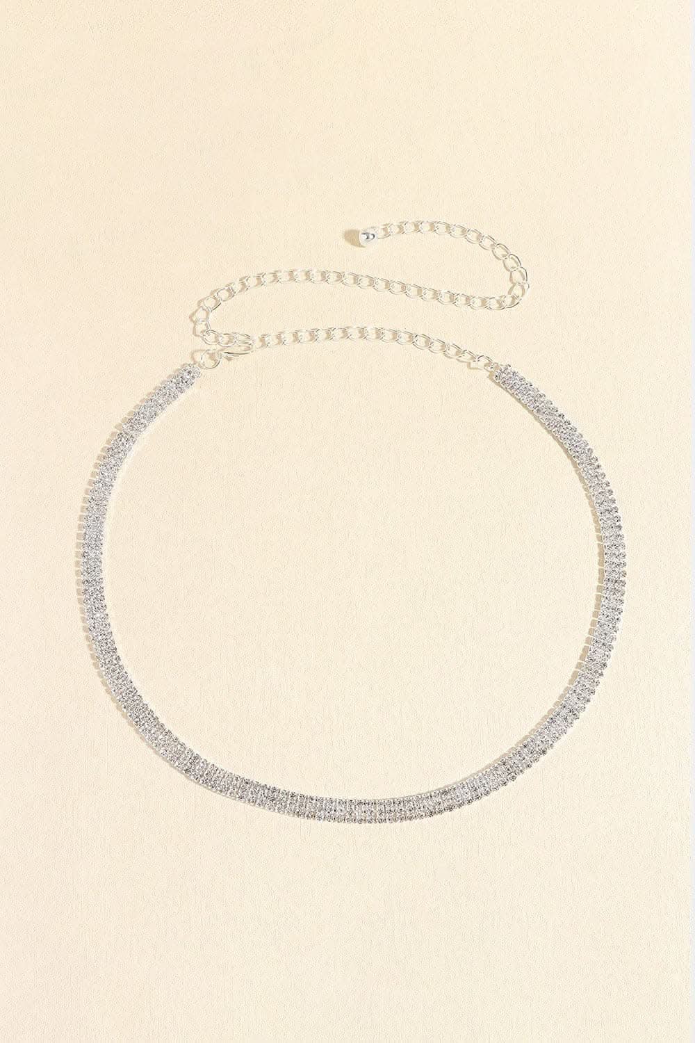 Sparkling Rhinestone Alloy Belt 
