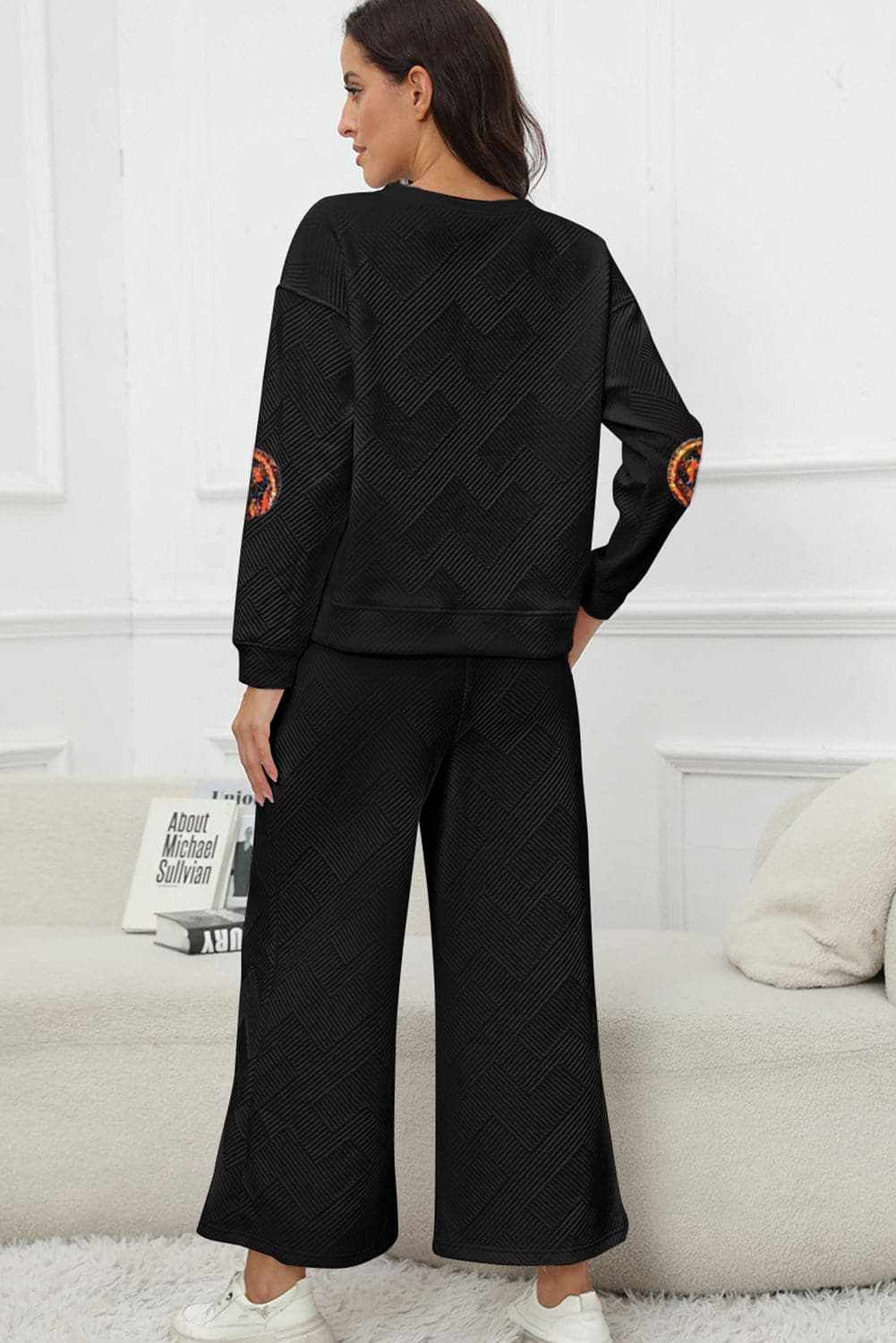 Sparkling pumpkin patch set with pockets - Love Salve 