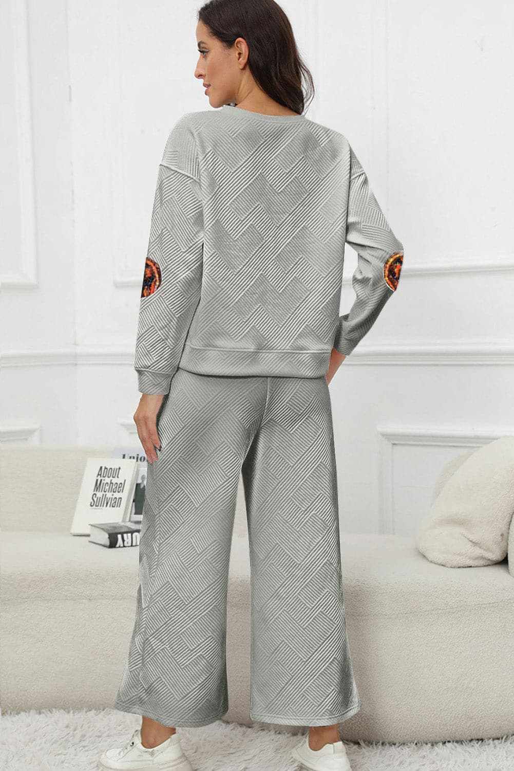 Sparkling pumpkin patch set with pockets - Love Salve 