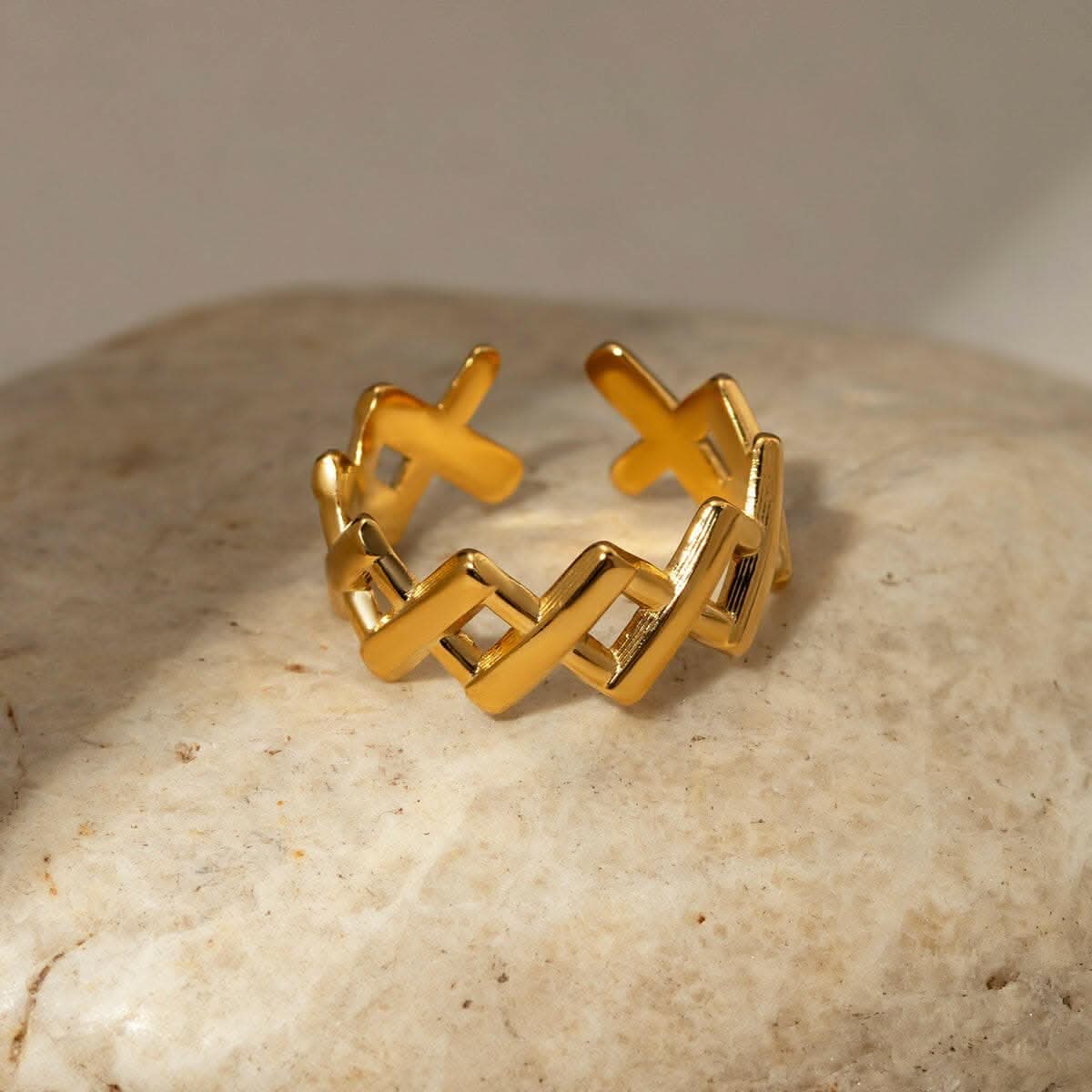 Stainless steel cutout ring - adjustable 