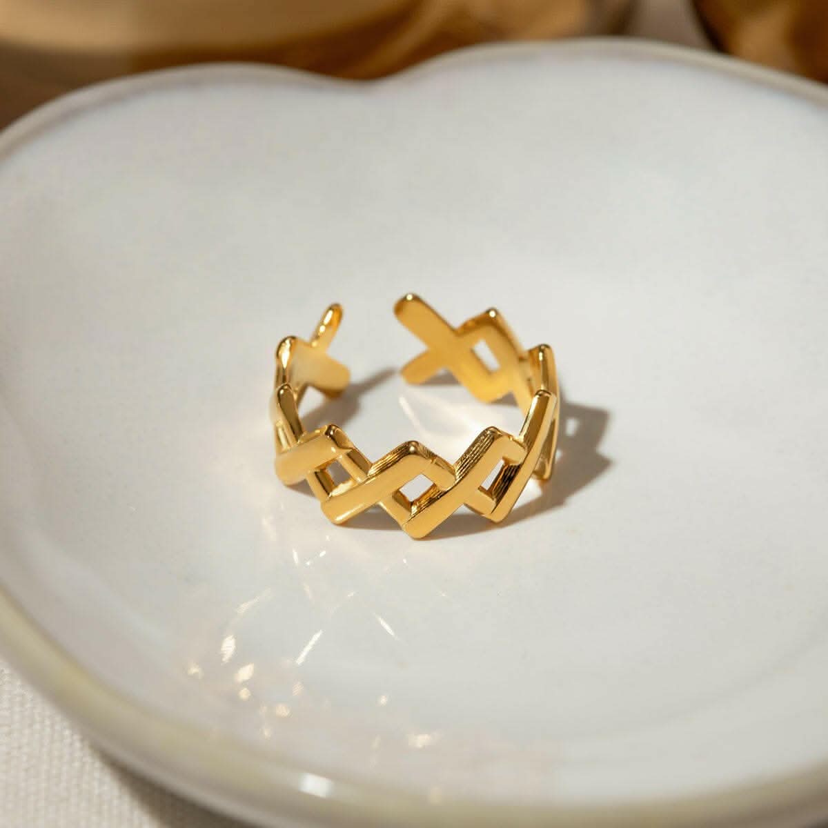 Stainless steel cutout ring - adjustable 