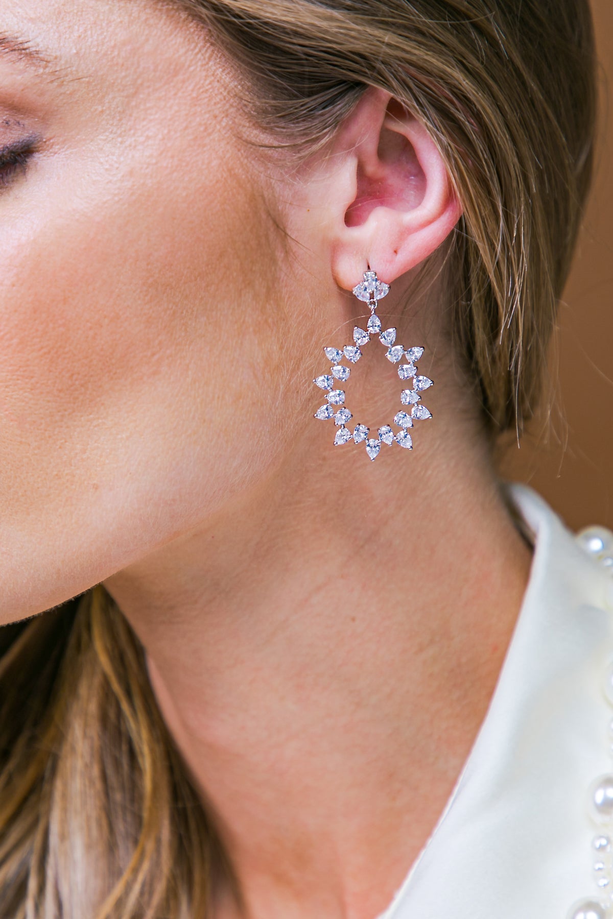 CHARLOTTE FLORAL DROP EARRINGS Flying Tomato