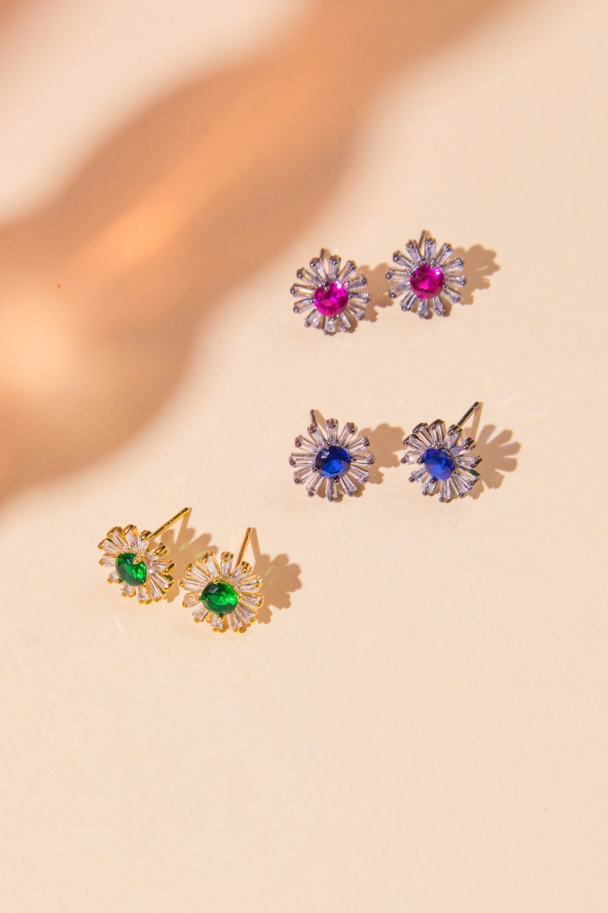 VINTAGE SUNFLOWER EARRINGS Flying Tomato