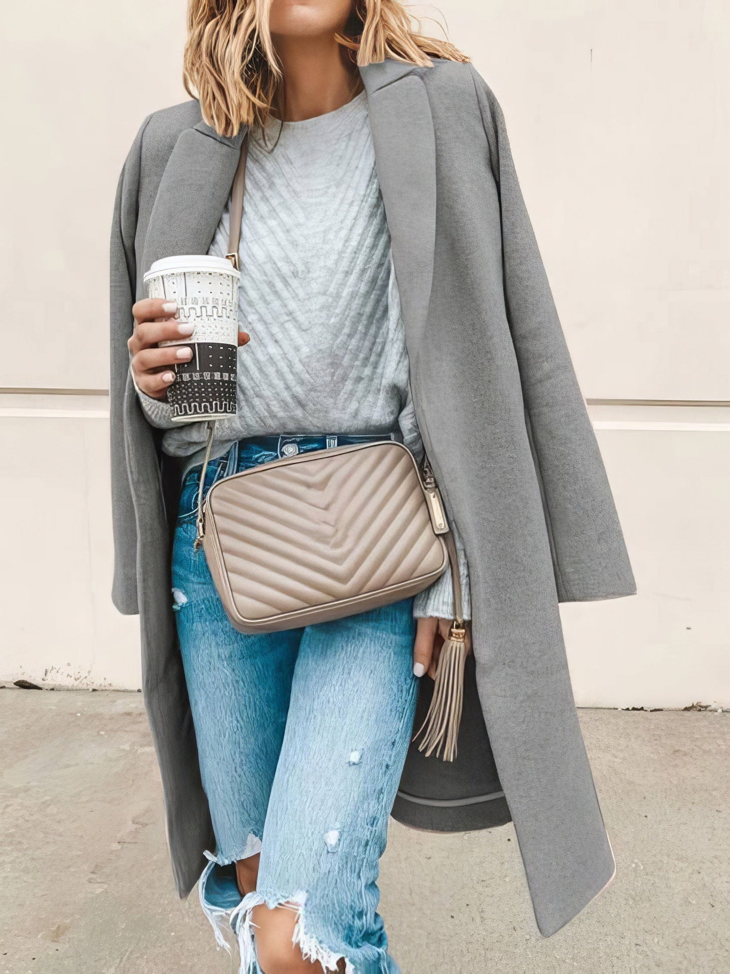 Everyday Plaid Coat