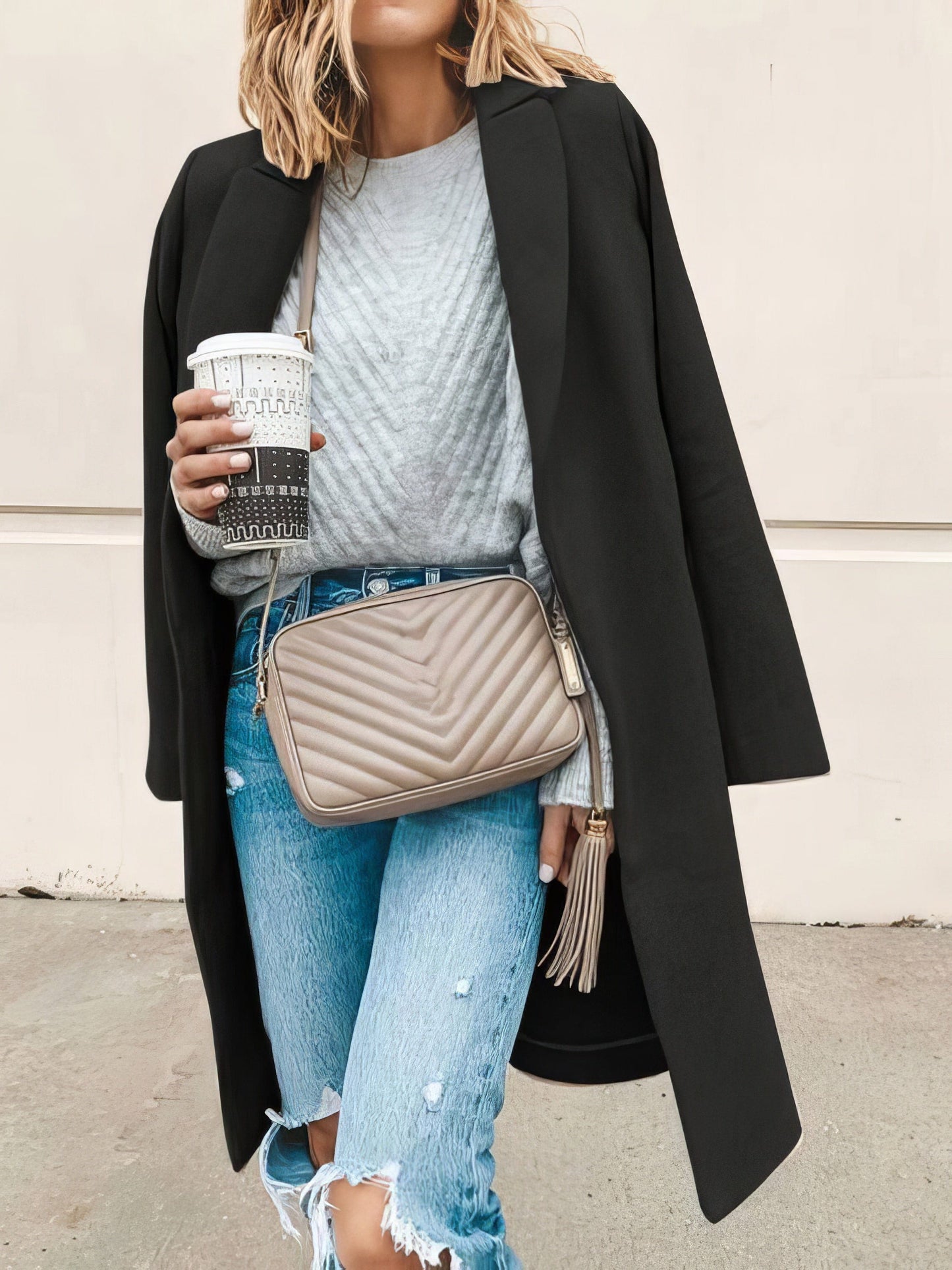 Everyday Plaid Coat