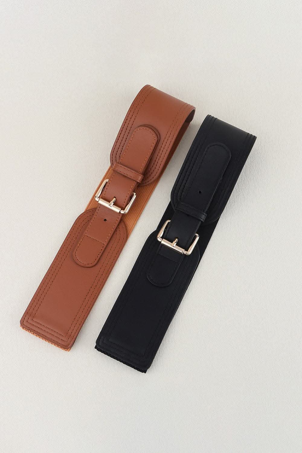 Stylish PU Elastic Belt - 25.6 in 