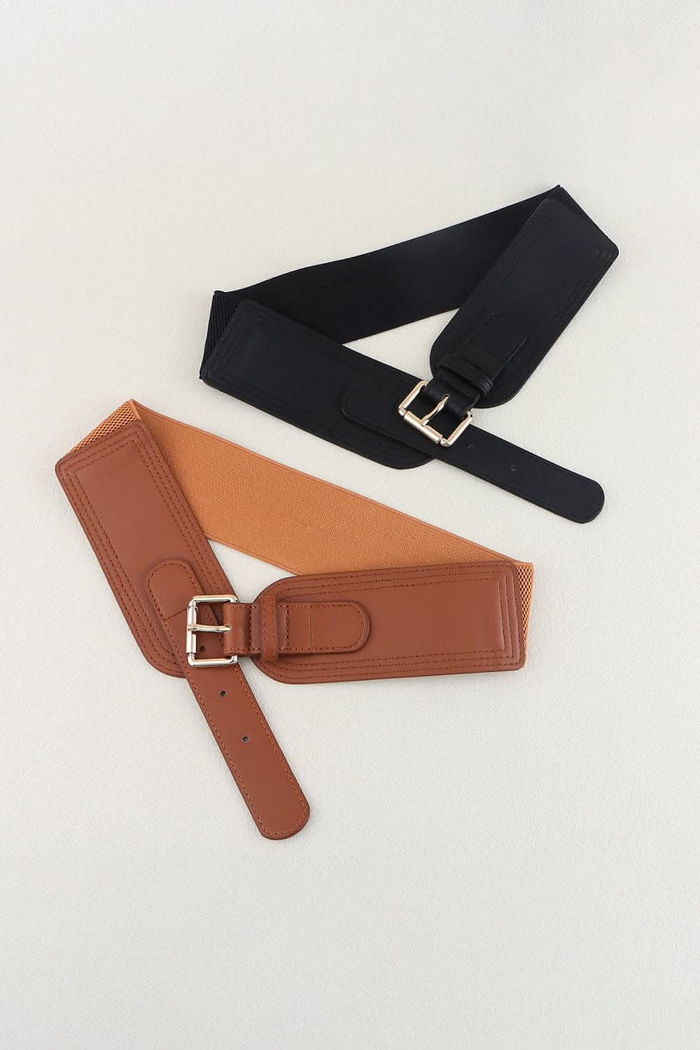 Stylish PU Elastic Belt - 25.6 in 