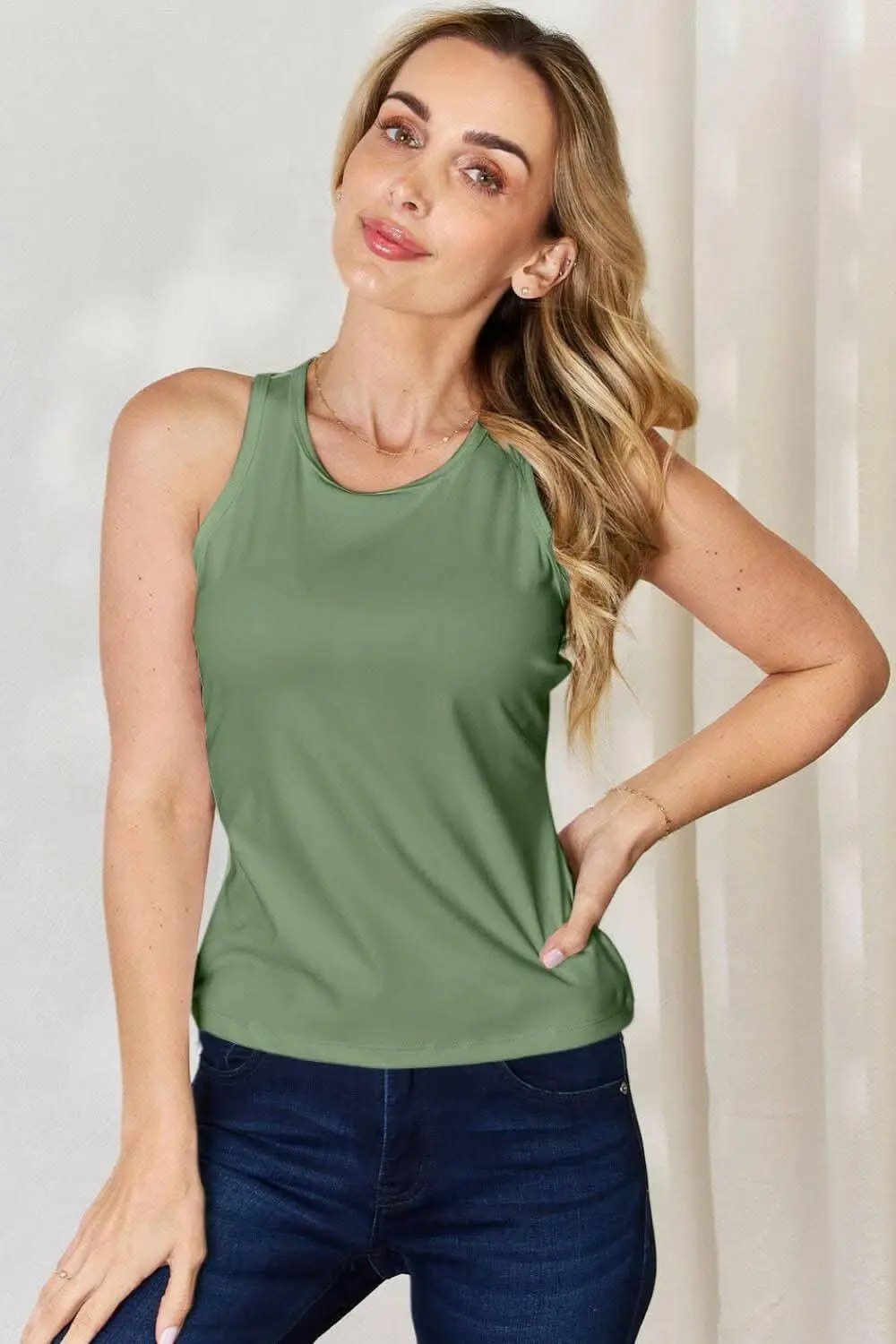 Stylish Racerback Tank Top - Love Salve 