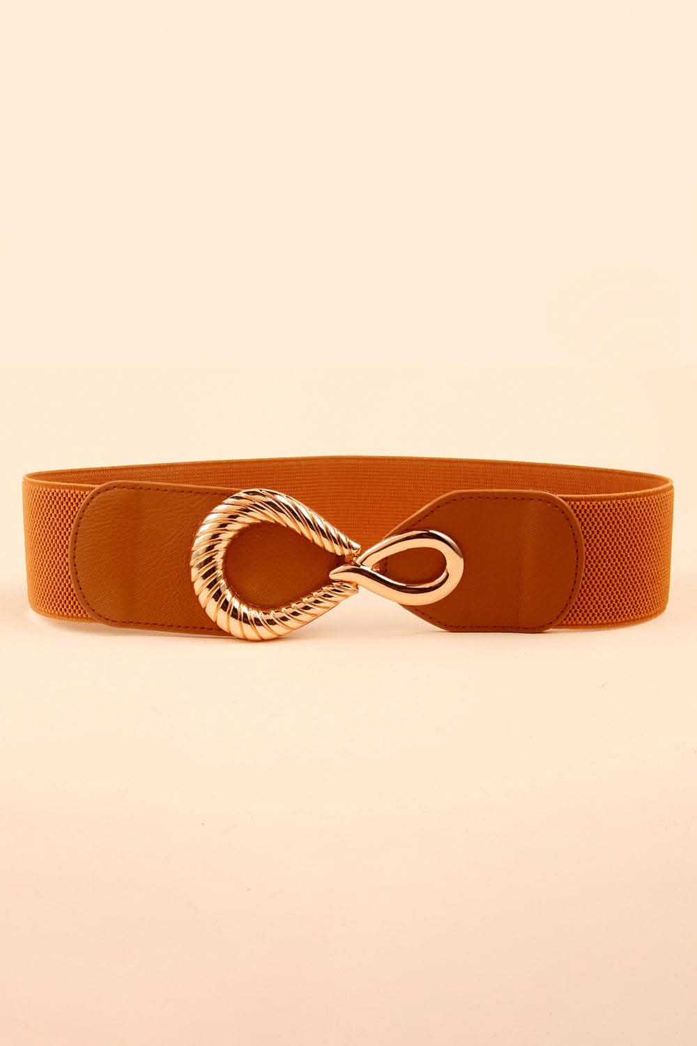 Stylish alloy buckle elastic belt 