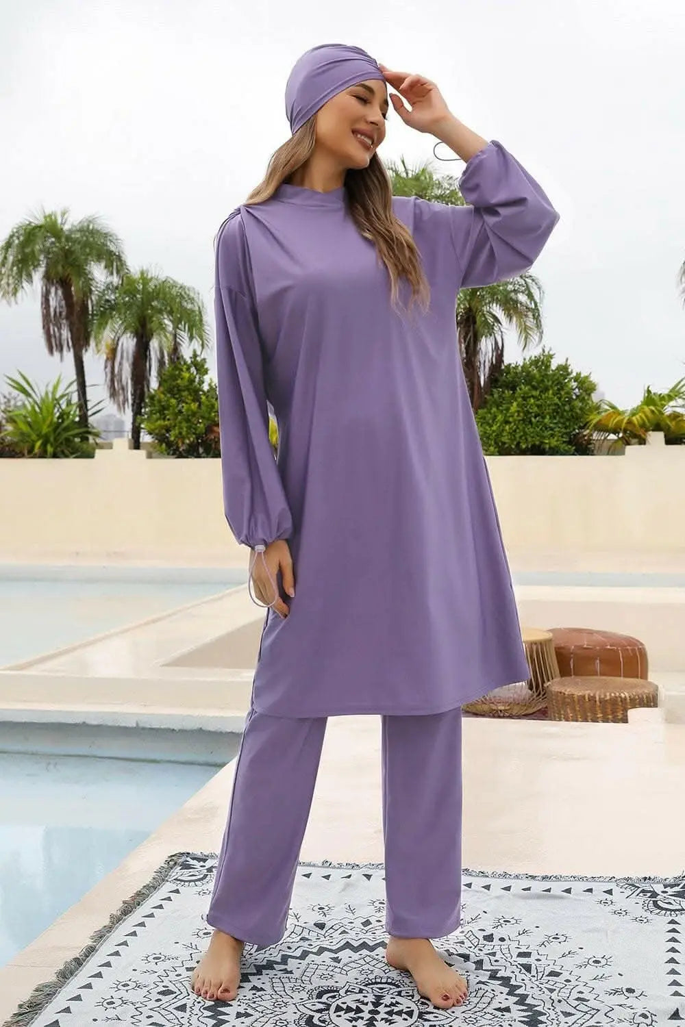 Stylish drawstring swim set - Love Salve 
